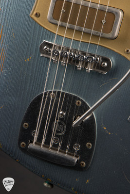 2017 – Novo Serus J Electric Guitar in Ice Blue Metallic over ’64 3 Tone Burst