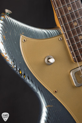 2017 – Novo Serus J Electric Guitar in Ice Blue Metallic over ’64 3 Tone Burst