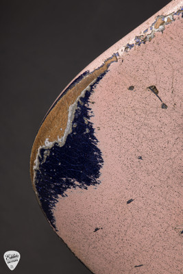 Fender Custom Shop Limited Edition Hotshot Stratocaster Heavy Relic Aged Shell Pink Sparkle over Aged Purple Sparkle Electric Guitar