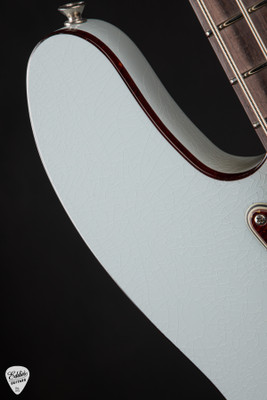 Fender Custom Shop Limited Edition 1960’s Jazz Bass Deluxe Closet Classic Faded Aged Sonic Blue Bass Guitar