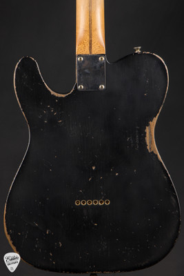 Fender Custom Shop Limited Edition Master Built 1958 Telecaster Relic Black Electric Guitar