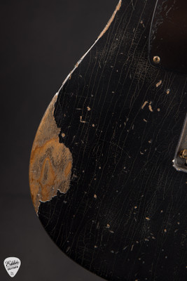 Fender Custom Shop Limited Edition Master Built 1958 Telecaster Relic Black Electric Guitar