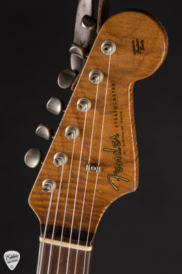 Fender Custom Shop Master Built 1960’s Stratocaster Journeyman Black Electric Guitar