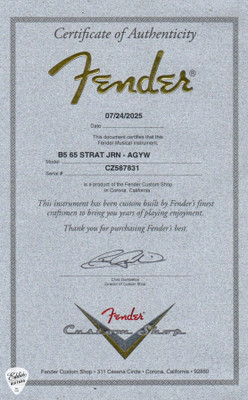 Fender Custom Shop 1965 Stratocaster Journeyman Relic Electric Guitar in Aged Graffiti Yellow