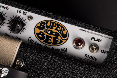 Carr Super Bee 1x12 tube combo amplifier in black and cream