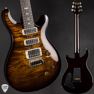 Paul Reed Smith Studio Electric Guitar in Black Gold Wraparound Burst