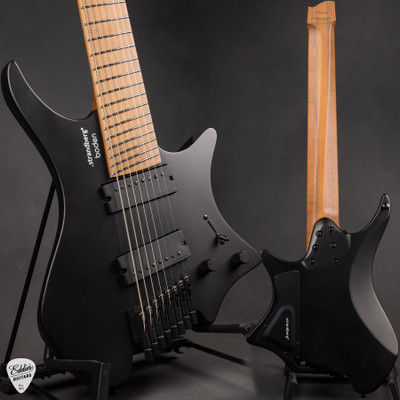 Strandberg Boden Standard N2.8 electric guitar in Black Satin Metallic