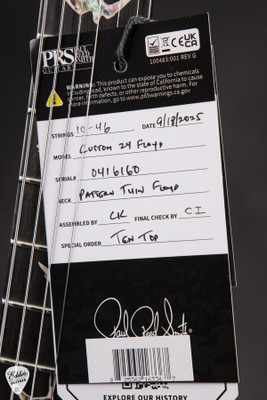 Paul Reed Smith DGT (David Grissom Trem) electric guitar in Fire Smokeburst