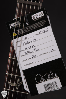 Paul Reed Smith Custom 24 electric guitar in Charcoal