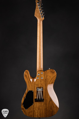 Suhr Modern T Burl Maple & Black Limba electric guitar in Trans Algae