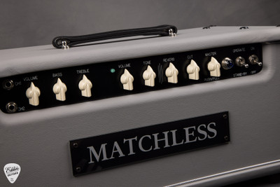 Matchless HC-30R Reverb Head Dark Gray/Silver Guitar Amp