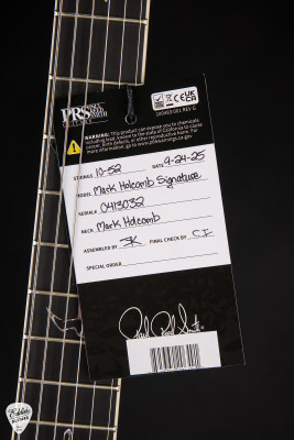 Paul Reed Smith Mark Holcomb Signature Electric Guitar in Charcoal Wraparound Burst