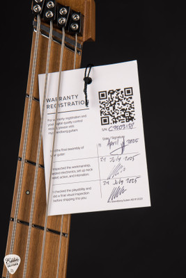 Strandberg Boden Bass Standard 4 Bass Guitar in Natural