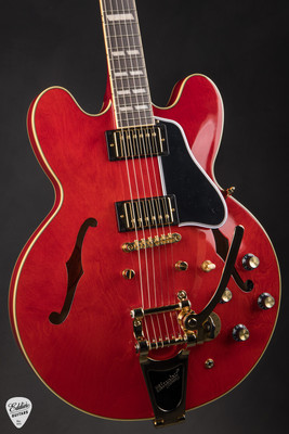 Epiphone Back to the ES 345 electric guitar in Cherry Red