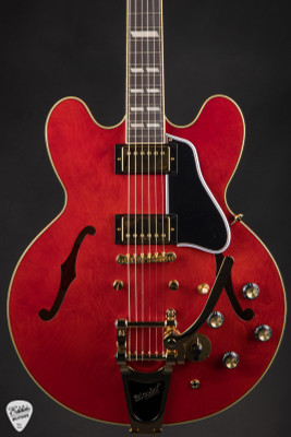 Epiphone Back to the ES 345 electric guitar in Cherry Red