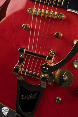 Epiphone Back to the ES 345 electric guitar in Cherry Red
