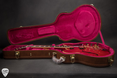 Epiphone Back to the ES 345 electric guitar in Cherry Red