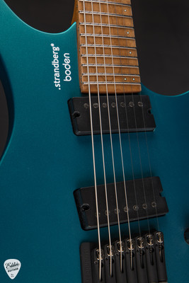 Strandberg Boden Original N2 7 string electric guitar in Transformative Teal Metallic