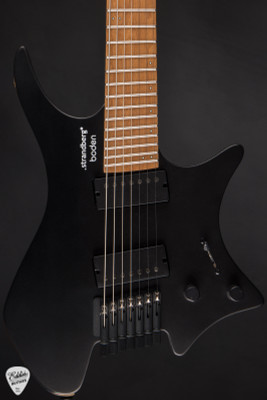 Strandberg Boden Original N2 7 string electric guitar in Black Satin Metallic