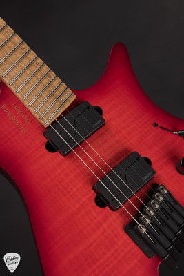 Strandberg Boden Original N2 6 string electric guitar in Sunset Coral Burst