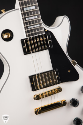 Gibson Custom Shop Les Paul Custom electric guitar in Alpine White