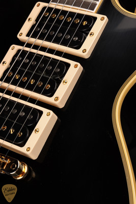 Gibson Custom Shop Peter Frampton "Phenix" Inspired Les Paul Custom Ebony 9.0 #CS401230