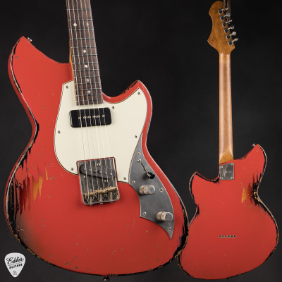 Novo Serus T Electric Guitar in Fiesta Red over ’64 3-Tone Burst