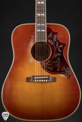 Gibson Murphy Lab 1960 Hummingbird Heavy Aged Washed Cherry Sunburst Acoustic Guitar