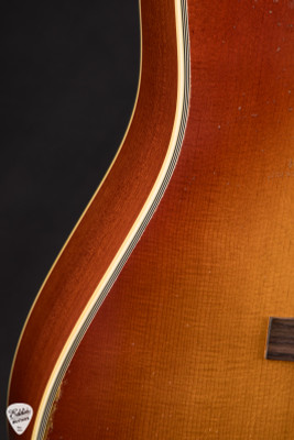 Gibson Murphy Lab 1960 Hummingbird Heavy Aged Washed Cherry Sunburst Acoustic Guitar