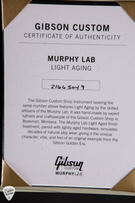 Gibson Murphy Lab 1955 J-45 Reissue Light Aged Vintage Sunburst Acoustic Guitar