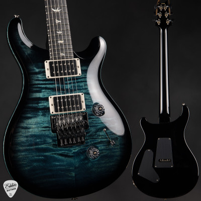 Paul Reed Smith Custom 24 Floyd Electric Guitar in Cobalt Smokeburst