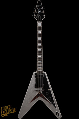 Gibson Custom Shop Made 2 Measure Flying V Custom Gloss Silver