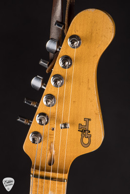 G&L Custom Shop Legacy Electric Guitar in Vintage White