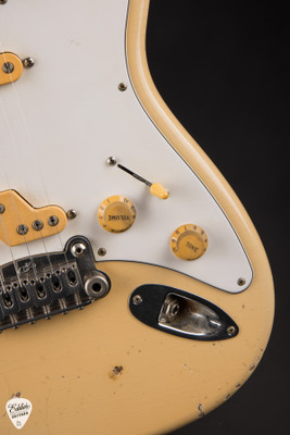 G&L Custom Shop Legacy Electric Guitar in Vintage White