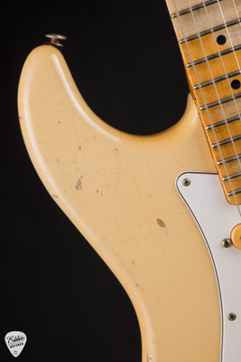 G&L Custom Shop Legacy Electric Guitar in Vintage White