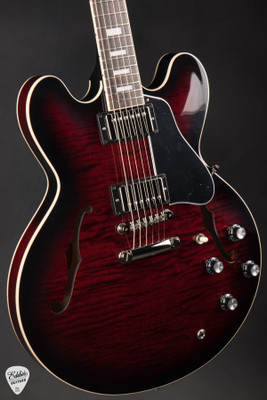 Gibson ES-335 Figured Electric Guitar in Blood Moon Burst