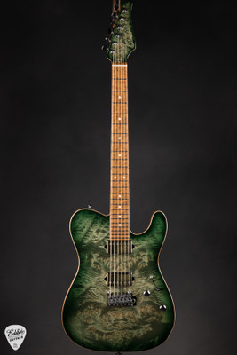 Suhr Modern T - Waterfall Burl Maple & Roasted Swamp Ash - Faded