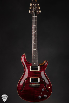 Paul Reed Smith Hollowbody II Piezo Electric Guitar in Red Tiger