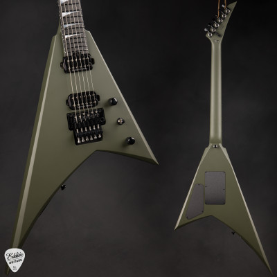 Jackson American Series Rhoads RR24 Electric Guitar in Matte Army Drab
