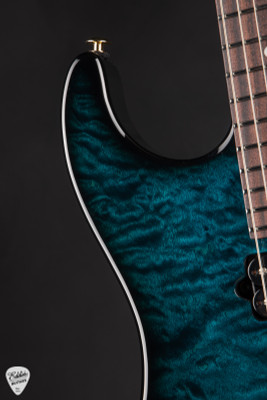 Suhr Standard Thin Burst Limited Edition Electric Guitar in Trans Teal