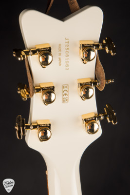 Gretsch Pro Falcon LTD Center Block Double Cut with Bigsby Electric Guitar in Vintage White