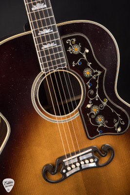 Gibson Pre-War SJ-200 Rosewood Light Aged Acoustic Guitar in Faded Vintage Sunburst