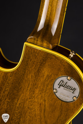 Gibson Custom Shop PSL Les Paul Custom Figured Electric Guitar in Yellow Widow