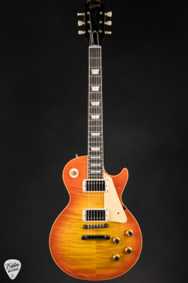 Gibson Custom Shop PSL 1960 Les Paul Standard Reissue V3 Gloss Tangerine Burst Electric Guitar
