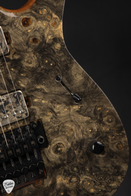 2024 – Mayones Duvell Elite Pro 6 Electric Guitar in Transparent Natural Gloss/Buckeye Burl