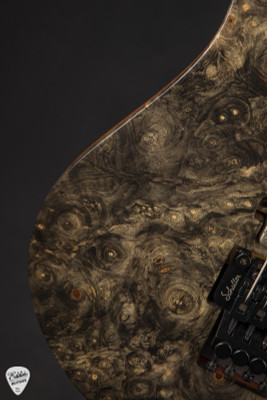 2024 – Mayones Duvell Elite Pro 6 Electric Guitar in Transparent Natural Gloss/Buckeye Burl