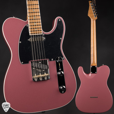 Suhr Eddie’s Guitars Exclusive Roasted Classic T Electric Guitar in Burgundy Mist