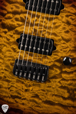 Suhr Modern 7 Quilt Roasted Electric Guitar in Bengal Burst