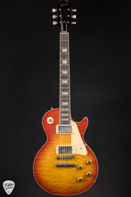 Gibson Custom Shop PSL ’59 Les Paul Standard Reissue VOS Electric Guitar in Abilene Sunset Burst