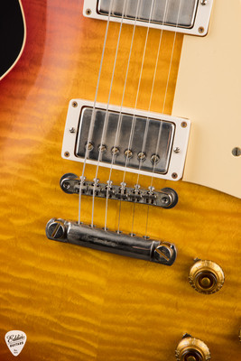 Gibson Custom Shop PSL ’59 Les Paul Standard Reissue VOS Electric Guitar in Abilene Sunset Burst